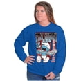 thumbnail image 4 of The Smurfs Cool Kanji Stay Hungry Sweatshirt for Men or Women Brisco Brands L, 4 of 6