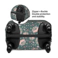 thumbnail image 4 of Lsque Hedgehogs and Flowers Printed Luggage Cover, Travel Luggage Protector,Scratch and Dirt Resistant, Fits 18-32 Inch Luggage - X-Large, 4 of 9