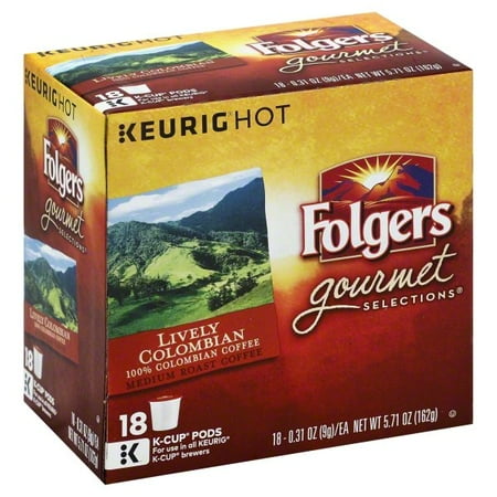 folgers 100 colombian coffee