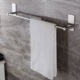thumbnail image 1 of Bathroom Stainless Steel Wall Mount Adhesive Towel Rack Clothes Holder Hanger, 1 of 8