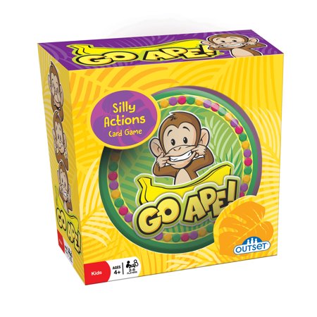 Outset Media Go Ape! Tin - Silly Actions Card Game