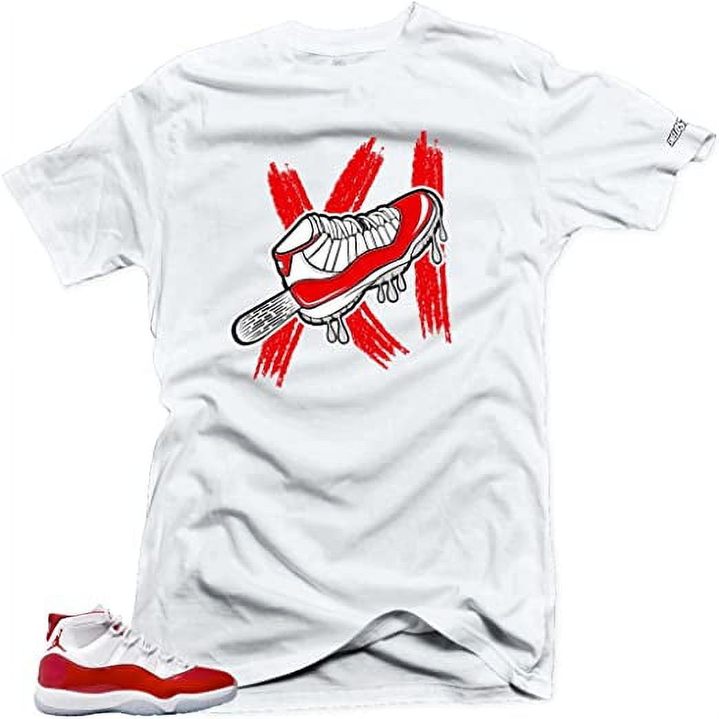 jordan 11 cherry red shirts