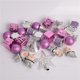 thumbnail image 1 of 【En entrega】 Bolas de plástico decoraciones navideñas en cajas multi-paquetes de placas decorativas de palabras campanas bolas de Navidad accesorios de decoración del árbol de Navidad, 1 of 4
