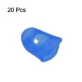 thumbnail image 3 of Uxcell 20 Pcs Finger Tips Anti Slip Fingertip Protector Silicone Finger Guard for Paper Sorting Sewing XS Size Dark Blue, 3 of 6