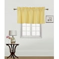 thumbnail image 5 of PANELS OR VALANCES SOLID BLACKOUT ROD POCKET FOAM LINED WINDOW CURTAIN TREATMENT, 5 of 6