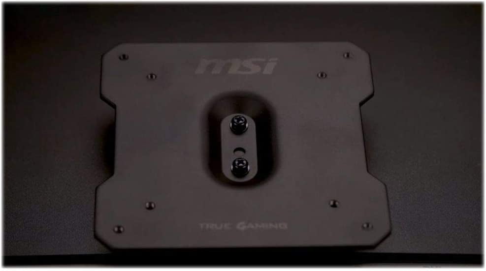 MSI VESA Mount Adapter Plate – Compatible With Optix MAG341CQ, AG32C, G24C, G27C Monitors, 75x75 To 100x100 Mm