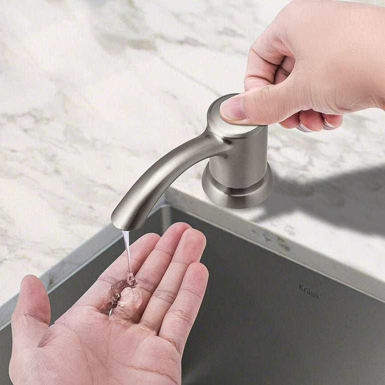 SAMODRA Liquid Soap Dispenser Brass Soap Dispenser Extension Tube Kit For  Kitchen Accessories Bathroom Metal Built In Liquid Soap Detergent  Dispensers