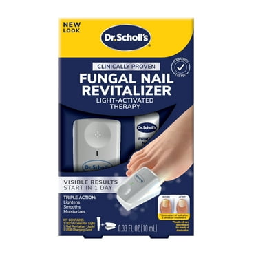 Dr. Scholl's Anti Fungal Nail Treatment Revitalizer Kit with LED Light-Activated Therapy, 1 Kit