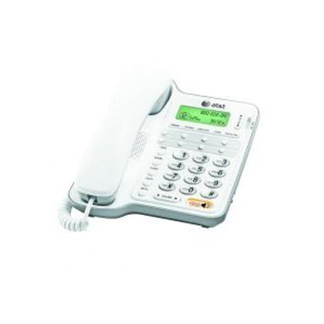White for sale online AT&T CL4940 Single Line Corded Phone 