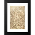 thumbnail image 2 of François Boucher 13x18 Black Modern Framed Museum Art Print Titled - Vertumnus and Pomona, 2 of 5