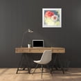 thumbnail image 3 of PI Studio 26x26 White Modern Wood Framed Museum Art Print Titled - Softness, 3 of 4