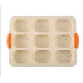 thumbnail image 1 of CEHVOM 9 Oval Baguette Mold French DIY Small Bread Bakeware Mold Non-stick Baking Tools, 1 of 1