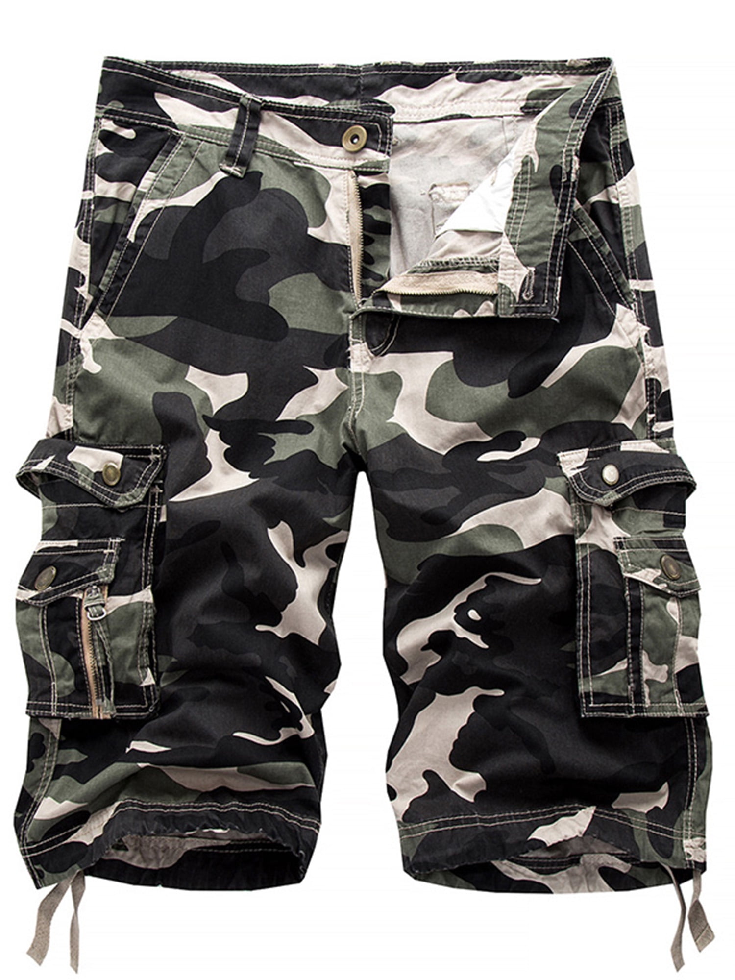 Colisha Men Big \u0026 Tall Camo Cargo Twill 