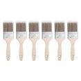 thumbnail image 1 of Uxcell 6Pcs Cepillos para Pintar 2.5" Planos y Cepillos para Chips para Pintura DIY, Muebles, Cercas, Terrazas, Paredes, Acabados, Marrón, 1 of 6