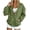 Army Green, variant on Womens Fall Cardigan Sweatshirt Oversized V Neck Button Down Long Sleeve Winter Casual Open Front Pocket Jacket