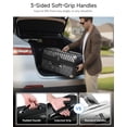 thumbnail image 5 of 24inch Trunk Style Expandable Luggage, Hardside Polycarbonate Spinner Suitcase with TSA Lock, Charcoal Metallic, 5 of 11
