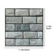 thumbnail image 3 of Simulation Wall Stickers Self-stick Kitchen Bathroom Decor, 3 of 5