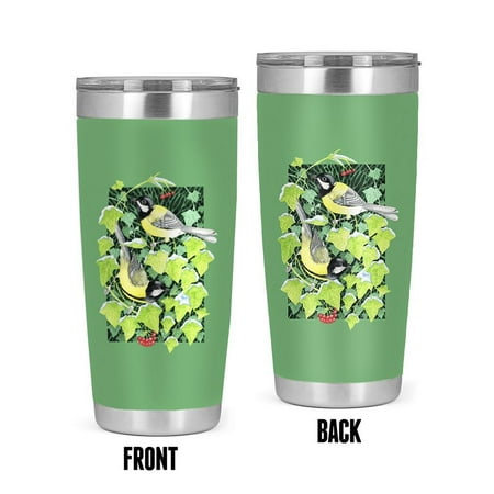 

Artshine Sitting In Ivy Tumbler -Girija Kulkarni Designs 20 oz Stainless Steel Tumbler