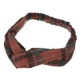 thumbnail image 4 of Unique Bargains 1 Pc Fashion Cross Elastic Hairband for Women Red Brown, 4 of 6