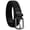 Black, variant on Mens Belt Wowens Belt Elastic Braided Woven Belt, Belt for Casual Golf Pants 1 3/8"(35mm)
