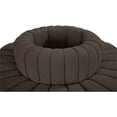 thumbnail image 4 of Meridian Furniture Arc Brown Boucle Fabric Modular Sectional, 4 of 6