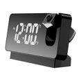 thumbnail image 5 of Projection Alarm Clock For Bedroom, Digital Alarm Clock Radio Dimmer And Usb Charging Ports, 180 Rotable Projectorl, 5 of 5