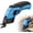 Blue-1 Blade, variant on ABPETE Cordless Electric Scissors,Rechargeable Cordless Scissors Fabric Cutter, Heavy Duty Electric Box Cardboard Cutter, Multi-funtion Tool for Cutting Crafts,Box,Sewing,Carpet (Blue-1 Blade)