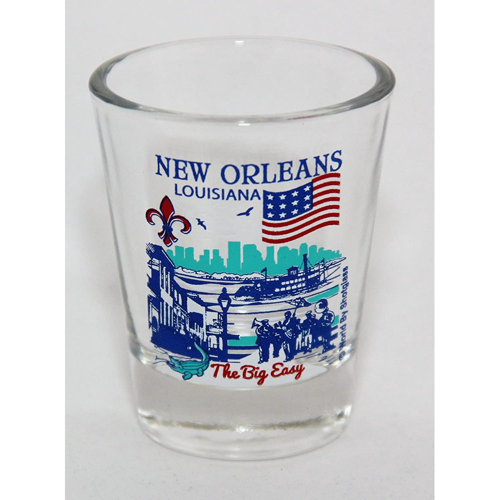 New Orleans Louisiana Great American Cities Collection Shot Glass