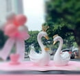 thumbnail image 1 of Estatua de Cisne de Resina Colco 3D Escultura Amal Pintada Grande Hogar Jardín Escritorio, 1 of 8