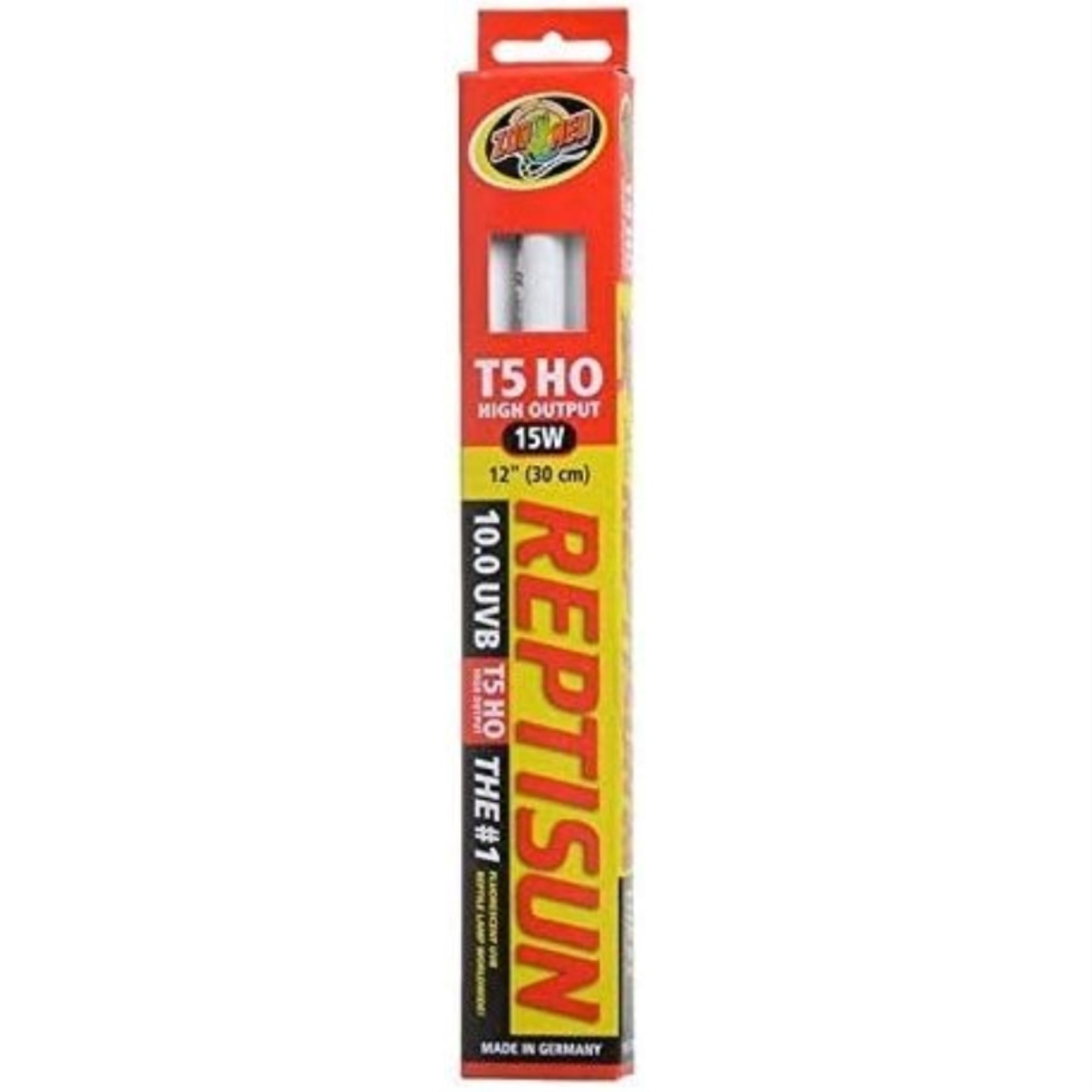 Zoo Med Laboratories Reptisun® 15 Watt T5 High Output 10.0 UVB Lamp 12 Inch
