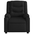 thumbnail image 5 of vidaXL Massage Recliner Chair Black Fabric, 5 of 5