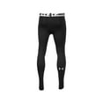 thumbnail image 3 of Under Armour Men's HeatGear Armour Compression Leggings (Black (001) / Steel, X-Large), 3 of 4