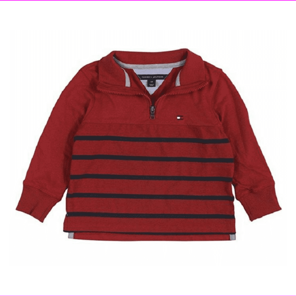 tommy hilfiger quarter zip pullover