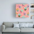 thumbnail image 3 of RetroPlanet 'Cupcake Coral' Canvas Art, 3 of 4