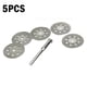 thumbnail image 5 of Scienceny Disco de molienda de sierra de esmeril, disco de muela abrasiva de doble cara, accesorios de herramientas rotativas Herramientas eléctricas, 5 of 6