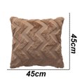 thumbnail image 2 of Funda de almohada de cintura, funda de almohada de felpa acolchada de conejo, funda de almohada junto a la cama, 2 of 6