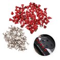 thumbnail image 3 of 100 Sets Rivet Studs Metal Cone Rivets DIY Screwback Studs Bullet Spikes, 3 of 4