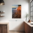 thumbnail image 3 of Elephant Stock Pictured Rocks Michigan Wall Art - Vertical Canvas Wall Art - Hallway Wall Decor - Beach Canvas - Brown And Orange Decor By Alan Majchrowicz - 24" x 36", 3 of 8