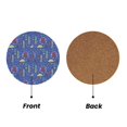 thumbnail image 2 of Xecao New-York City for MDF Cork Coaster 4 Pcs,Drink Coasters,Suit for House Warming Gifts New Home ,Coffee Table Decor-Round Shape, 2 of 7