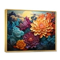thumbnail image 2 of Designart "Mandala Sky Sian Art painting I" Asian Floater Framed Canvas Wall Art, 2 of 7