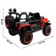thumbnail image 4 of Camioneta Montable de 112 cm Tipo Jeep Para Niños  a Control Remoto Con Bluetooth, Auxiliar y USB-Rojo, 4 of 6