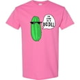 thumbnail image 3 of Inktastic I'm Kind of a Big Dill Pickle with Sunglasses T-Shirt, 3 of 5