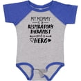 thumbnail image 3 of Inktastic My Mommy is a Respiratory Therapist and a Hero Boys or Girls Baby Bodysuit, 3 of 5