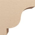 thumbnail image 3 of 12"W x 24"D x 24"H Classic Newport Rough Cedar Woodgrain TimberThane Corbel, Primed Tan, 3 of 6