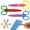 3pcs, variant on Multi piece set Craft Scissors Decorative Edge – Fancy Zigzag & Pattern Shears, Includes Castle, Scallop, Ripple, Fine & Wide Zigzag (A)
