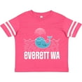 thumbnail image 3 of Inktastic Everett Washington Whale Watching Boys or Girls Toddler T-Shirt, 3 of 5