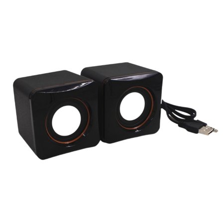 101Z USB Powered Computer Speaker with Bass, Insert & Use Game Speaker Desktop Subwoofer Loudspeaker for PC Notebook