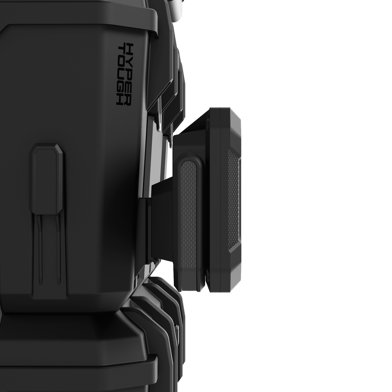 Hyper Tough Hyper Stack 7 inch Rechargeable LED Panel Work Light, 1000-2500 Lumens, Cordless Magnetic Shop Light