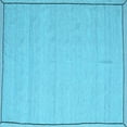thumbnail image 1 of Ahgly Company Indoor Square Abstract Light Blue Contemporary Area Rugs, 7' Square, 1 of 4