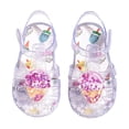 thumbnail image 4 of MEZZALL Girls Cute Cartoon Jelly Sandals Kids Fruit Design Water Casual Sandals For Kids Solid Color Lovely Toddler Shoes, 4 of 9